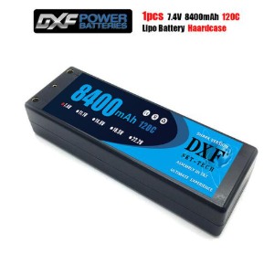 입고완료 DXF Lipo 배터리 2S 7.4V 8400mAh 120C / 240C 4MM