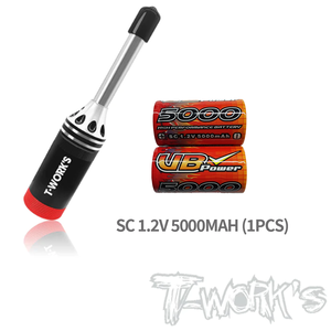 TT-118-A T-Work&#039;s Detachable Glow Plug Igniter (SC 1.2V 5000MAH (1PCS)