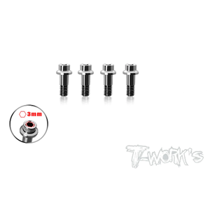 TP-183 64 Titanium King Pin Screw 4pcs. ( For Agama N1/A319/A319E)